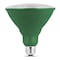 Feit Electric Feit PAR38 E26 (Medium) LED Bulb Green 120 Watt Equivalence 1 pk PAR38G10KLED/BX - alternate 2